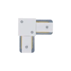 Bright Choice Komplett set 1-Fas Rail L 1,5 x 2 Meter Vit | incl. 7x Spot + GU10 2700K 3W Dimbar + Ändkåpa, Strömkontakt och L -Anslutningsstycke