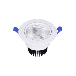 Bright Choice LED Downlight Runda Lutningsbar 12W 960lm 60D - 930 Varm Vit | 110mm - Utskärning 90mm - UGR <19
