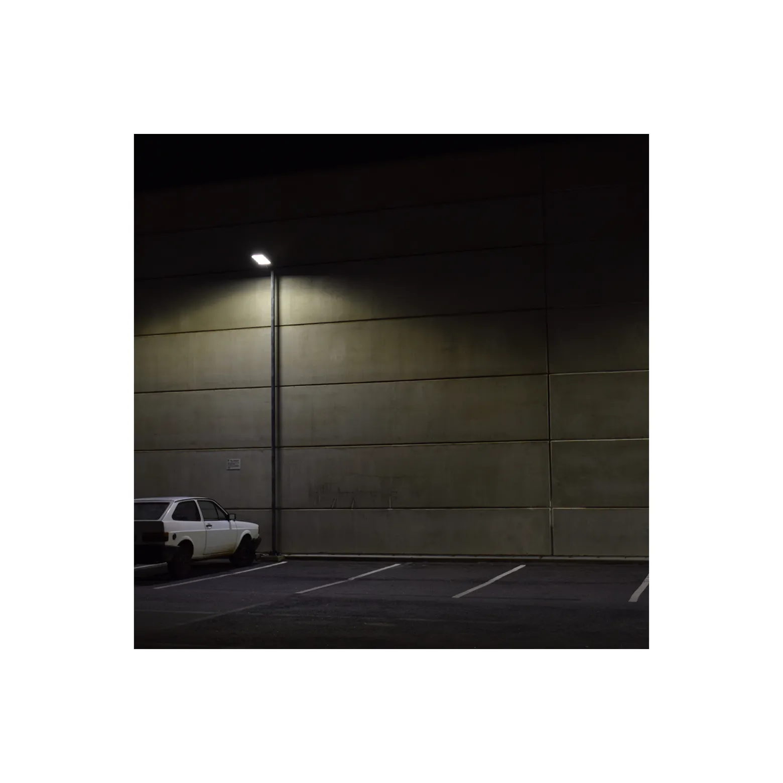 Bright Choice LED Gatubelysning 50W 6000lm 70x140D - 740 Kallvit | IP65 - Ljussensor - Asymmetrisk