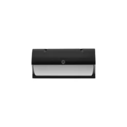 Bright Choice LED Plafond Svart 12W 1200lm - 830 Varm Vit | IP54 - Ljussensor
