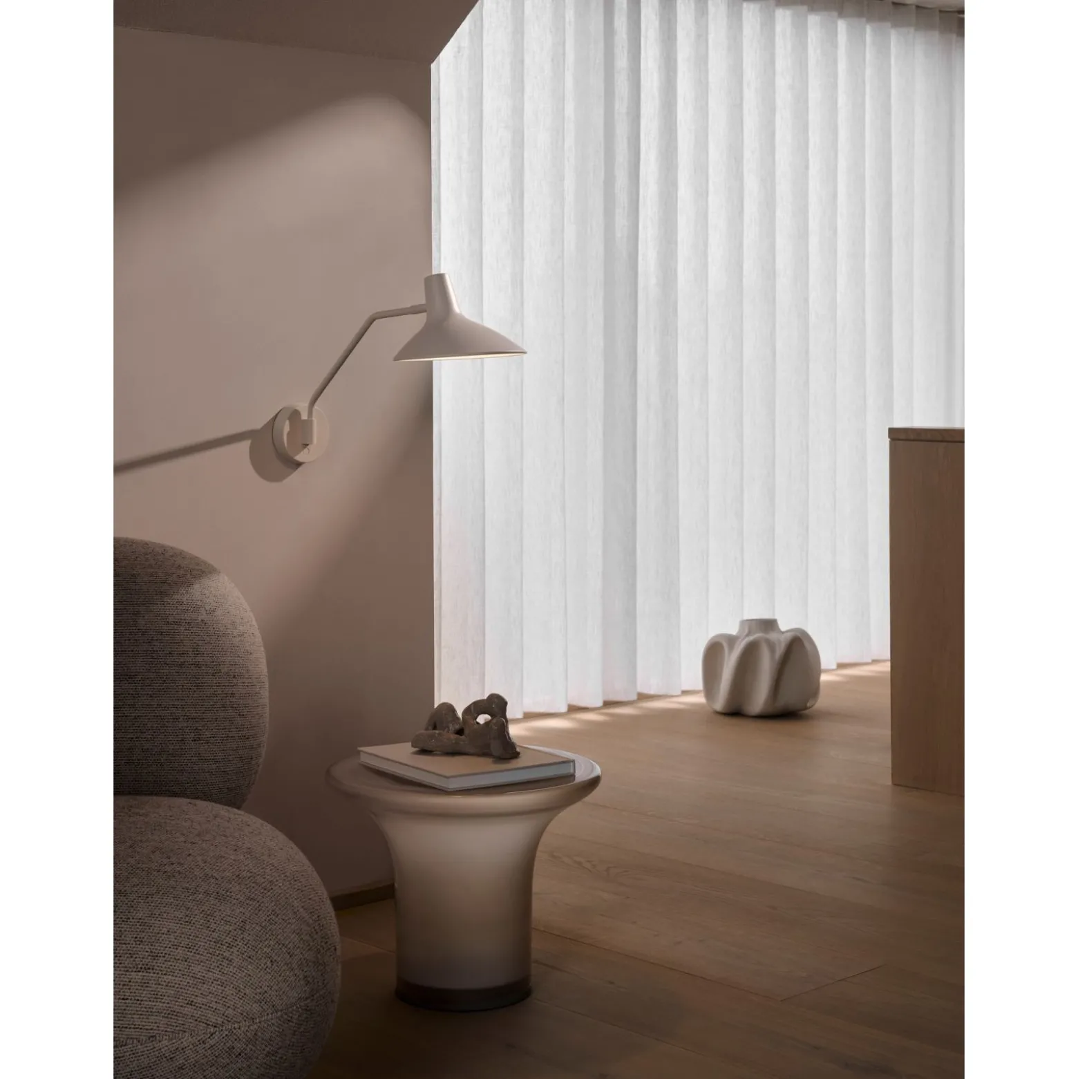 DFTP by Nordlux Darci Vägglampa Sanded | Passande för E14