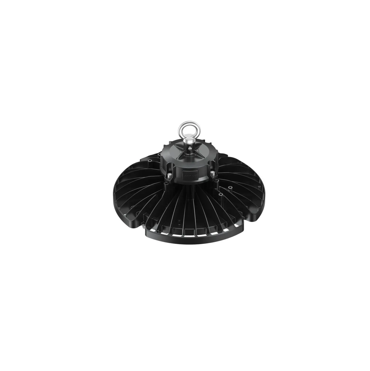 Dotlux LED Highbay Lightshower Smart Plus Svart 200W 21092lm 120D - 850 Kallvit | IP54 - 1-10V Dimbar - Justerbara Watt