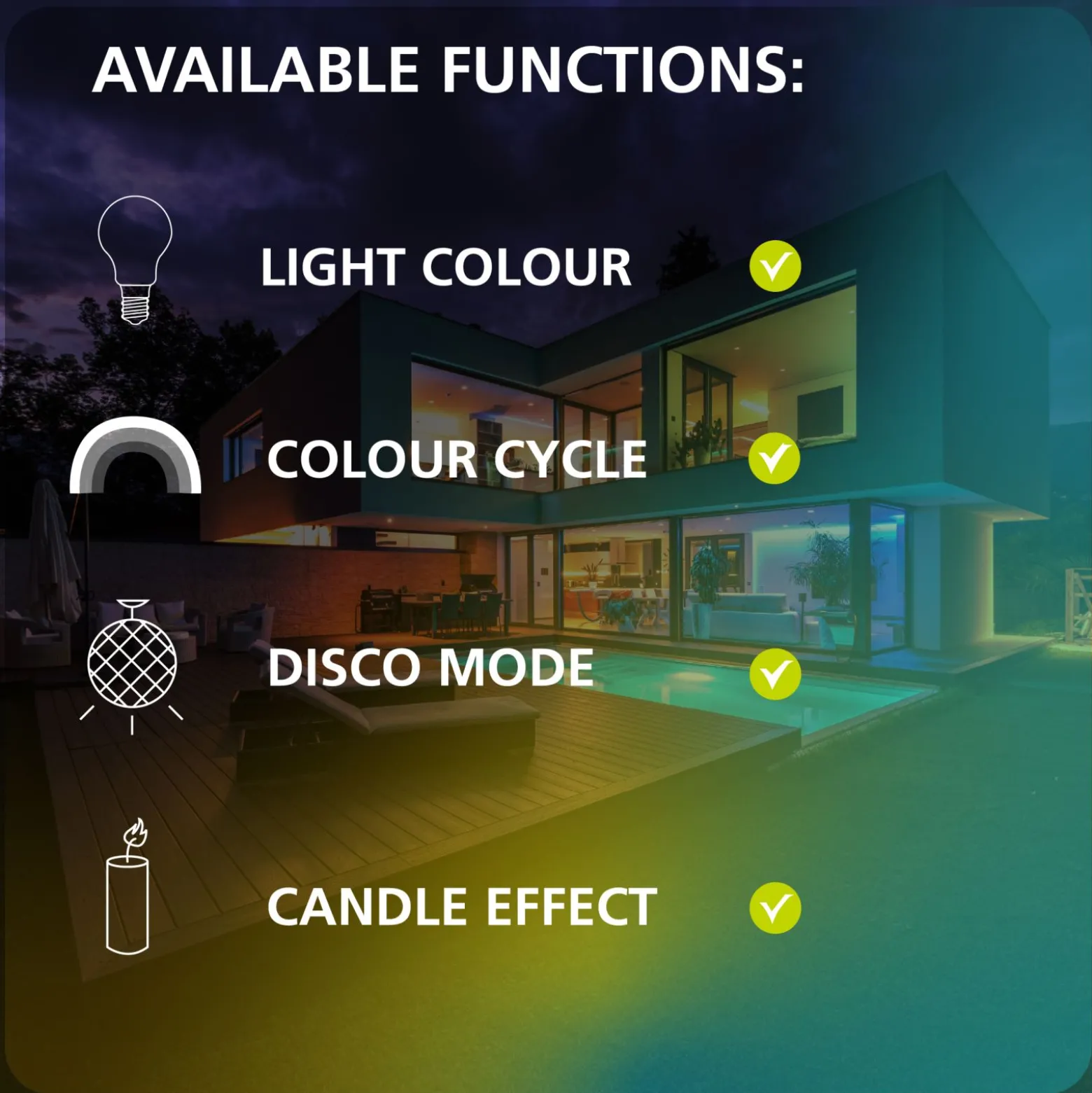 Eglo Connect.Z Smart LED E27 Edison Filament Klar 6W 806lm - 827 Extra Varm Vit | Dimbar - Ersättare 60W