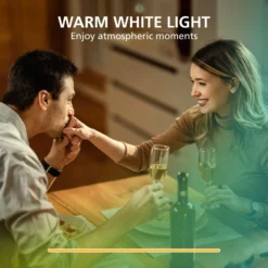 Eglo Connect.Z Smart LED E27 Päron Filament Klar 6W 806lm - 827 Extra Varm Vit | Dimbar - Ersättare 60W