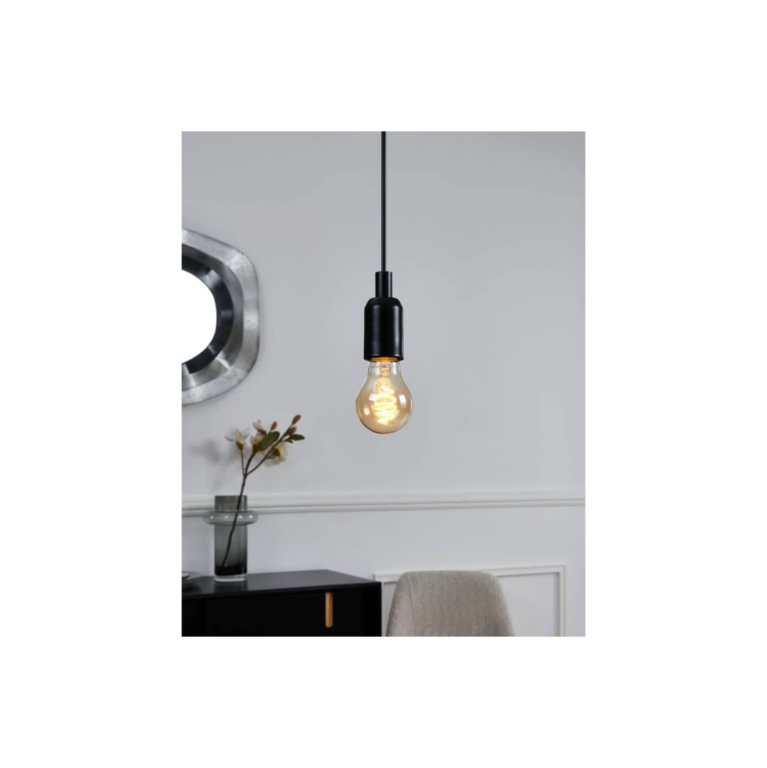 Eglo Connect.Z Smart LED Päron E27 Filament Ambar 4.9W 360lm - 827-865 Justerbar Vit | Dimbar - Ersättare 25W