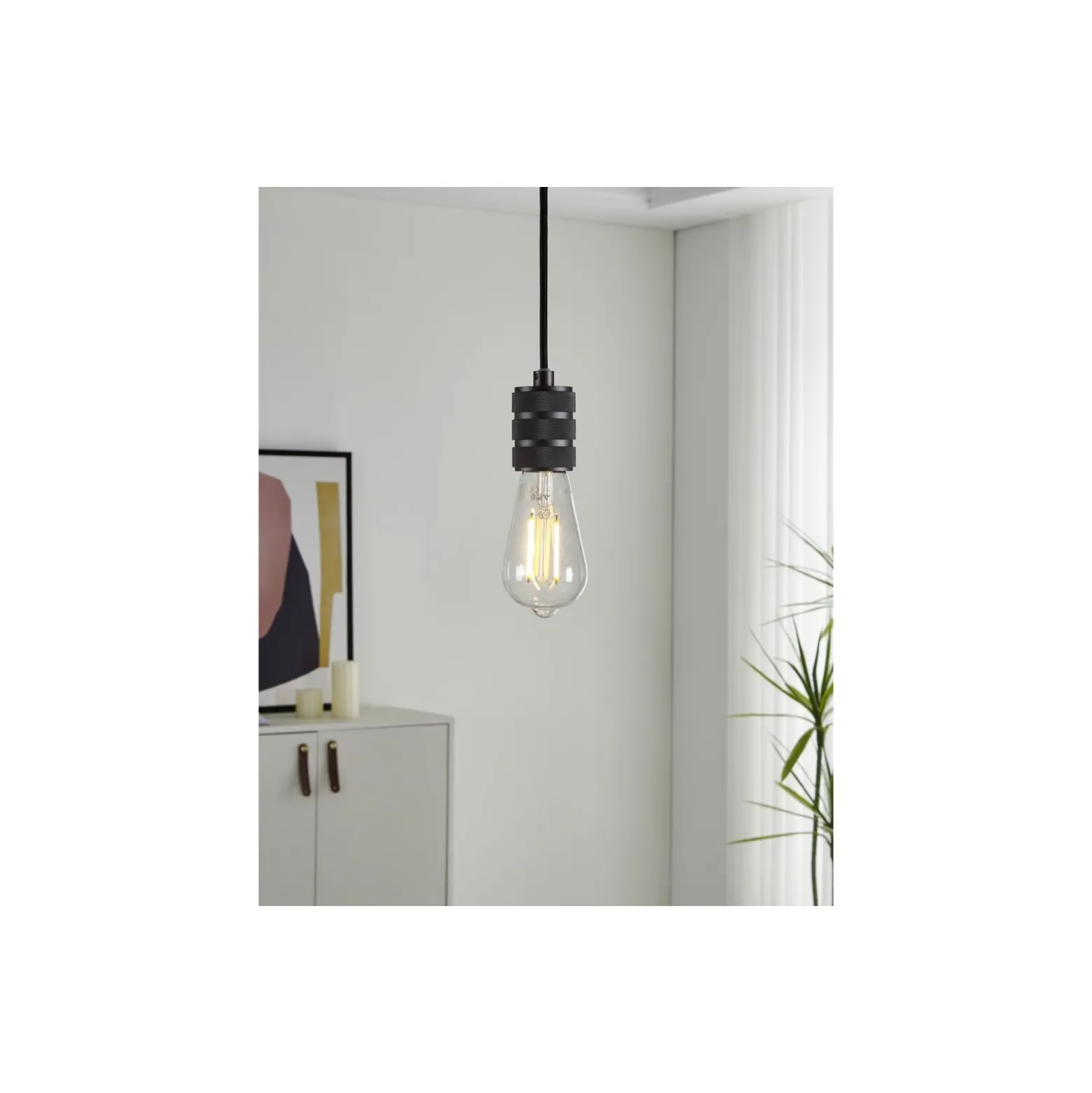 Eglo LED E27 Edison Klar Filament 8W 1055lm - 822-865 Justerbar Vit | Zigbee Dimbar- Ersättare 75W