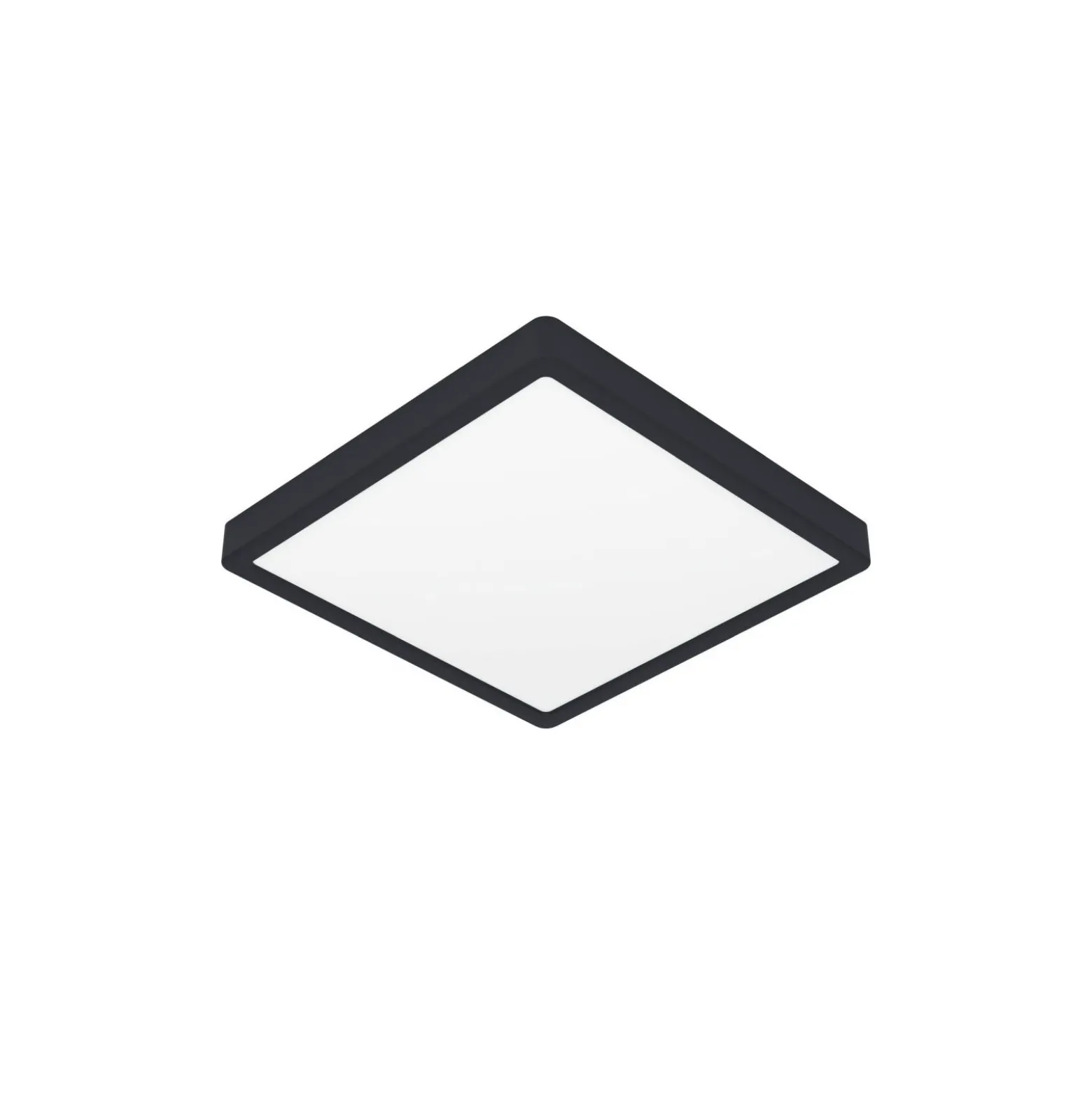 Eglo Taklampa Badrumsbelysning Fueva 6 Plast Svart 13W 2100lm - 827-840-865 CCT