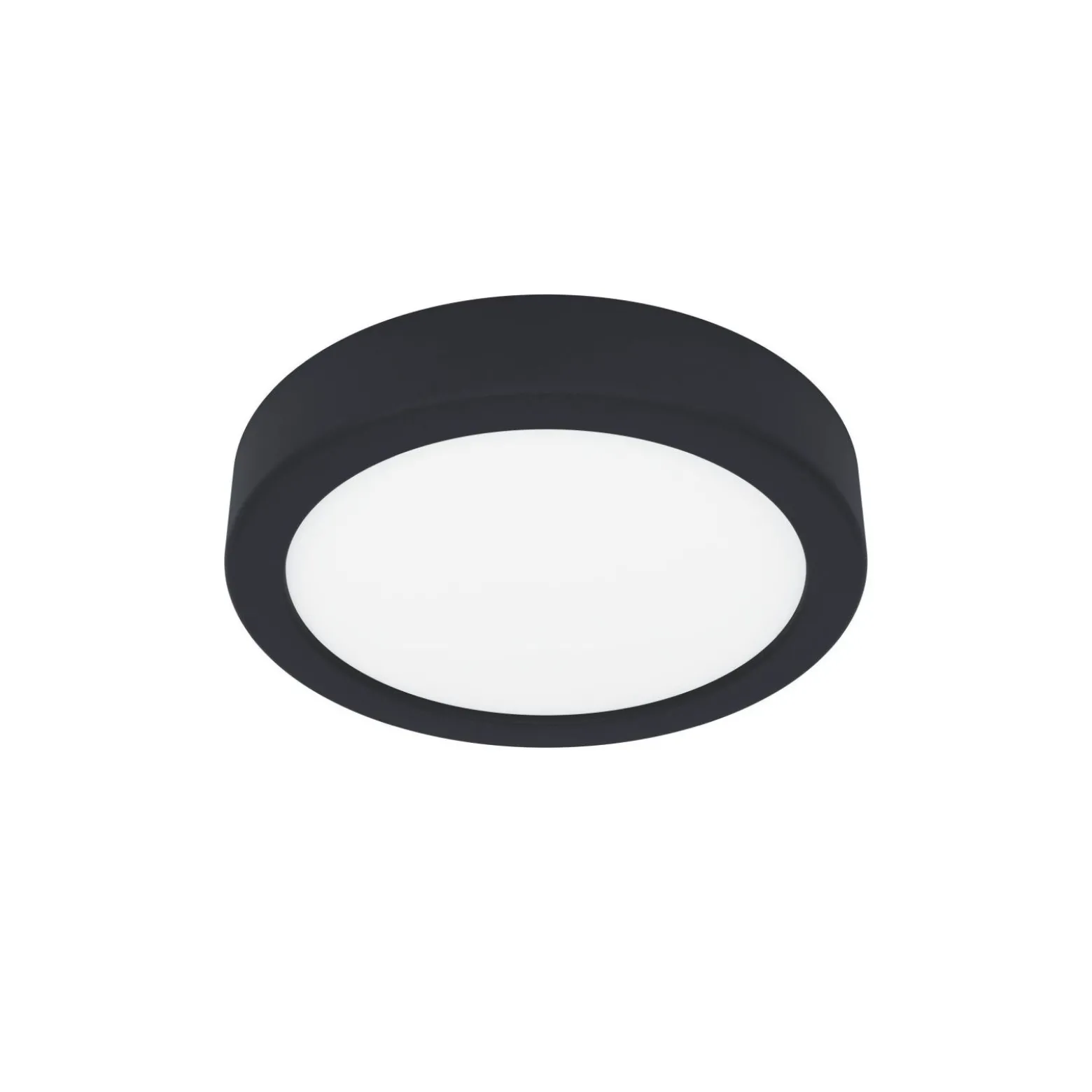 Eglo Taklampa Fueva 6 Plast Svart 7.5W 1000lm - 827-840-865 CCT