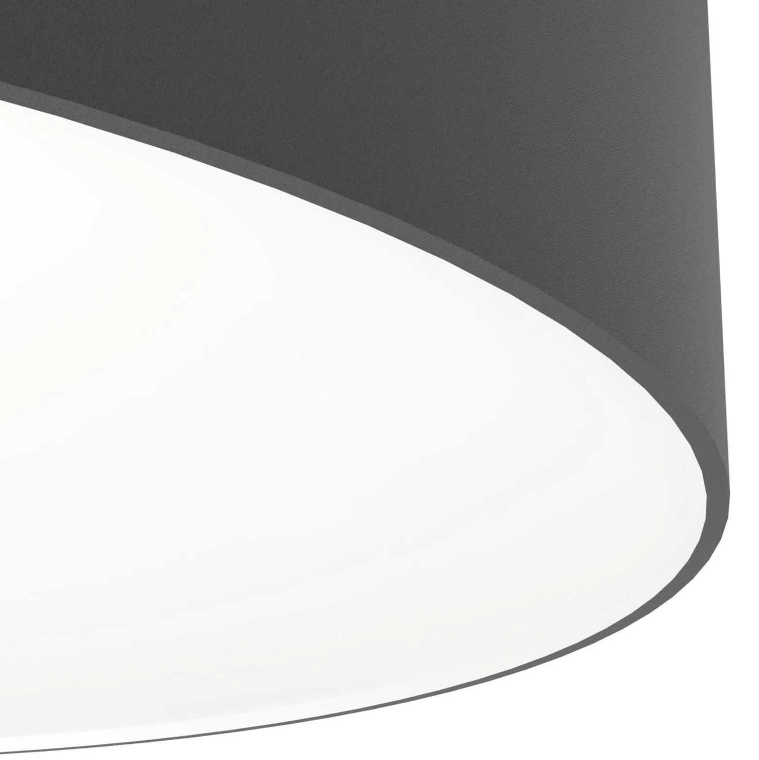 Eglo Taklampa Gallizzi-Z Plast Svart 15W 1900lm - 827-865 Justerbar Vit | 390mm - Dimbar
