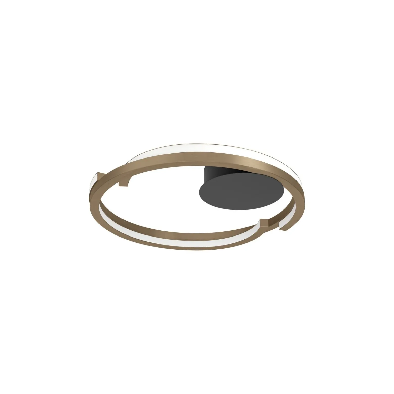 Eglo Taklampa Mezzomonte Aluminium Stål Brons Svart 20W 1600lm - 827-865 Justerbar Vit | IP20 - Dimbar