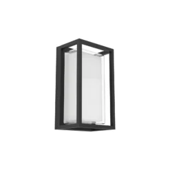 Eglo Vägglampa Genovese Aluminium Svart 10W 1050lm - 865 Dagsljus | IP65
