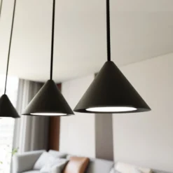 Emibig Pendellampa Elit Stål Svart | Passande för 4x GX53 - Max 12W
