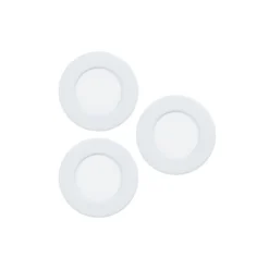 Flerpack 3x Eglo Infälld Spot Fueva 6 Plast Vit 11.1W 1350lm - 827-840-865 CCT