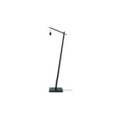 Good&Mojo Golvlampa Iguazu Textil Brun | Passande för 1x E27