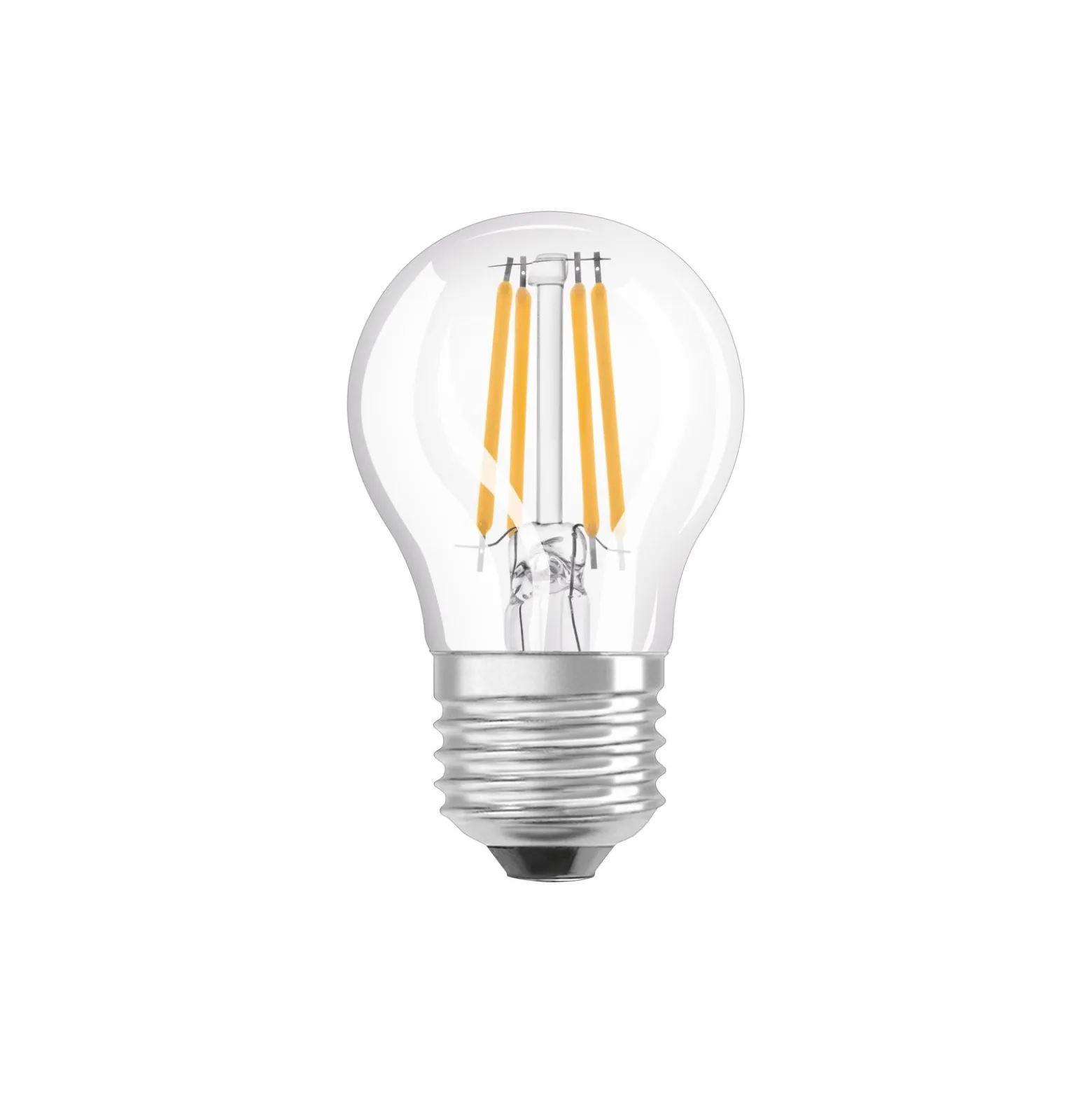 Ledvance Classic LED E27 Päron Filament Klar 4.2W 470lm - 927 Extra Varm Vit | Bästa färgåtergivning - Dimbar - Ersättare 40W
