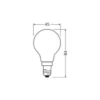 Ledvance Classic LED E14 Päron Matt 1.8W 250lm - 827 Extra Varm Vit | Ersättare 25W