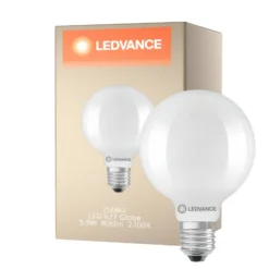 Ledvance Classic LED Globe Matt 5.9W 806lm - 827 Extra Varm Vit | Ersättare 60W