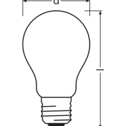 Ledvance Classic Superior LED Lampa E27 Päron Filament Matt 13.8W 1521lm - 927 Extra Varm Vit | Bästa färgåtergivning - Dimbar - Ersättare 100W