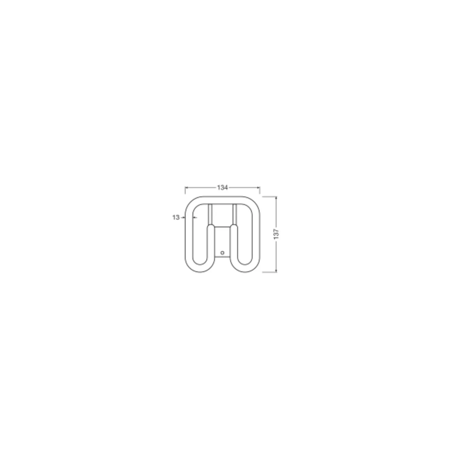 Ledvance DULUX-SQ LED 7W - 830 Varm Vit | 2-Stift - Ersättare 16W