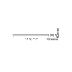 Ledvance LED Allmänbruksarmatur Vattentät 32W 4384lm - 840 Kallvit | 120cm