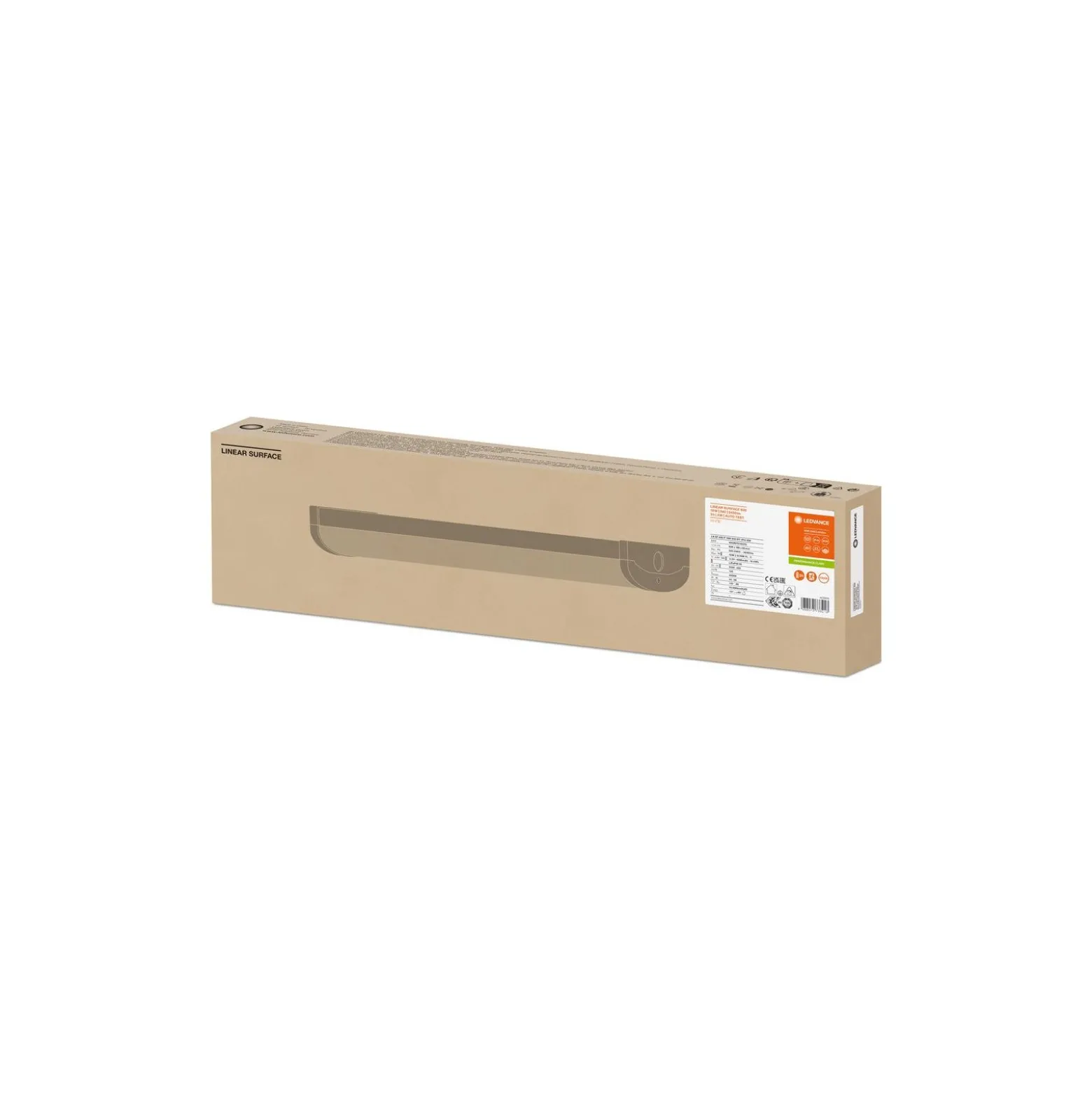 Ledvance LED Allmänbruksarmatur Vattentät 18W 2430lm - 840 Kallvit | 60cm - 3 Timmar Nödbelysning