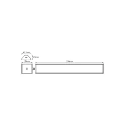 Ledvance LED Cabinet Hörn 350mm
