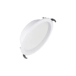 Ledvance LED Downlight Comfort Opal Aluminium Vit 30W 3600lm 180D - 930-940 CCT | 215mm - Utskärning 200mm - IP44 - Bästa Färgåtergivning - Zigbee Dimbar