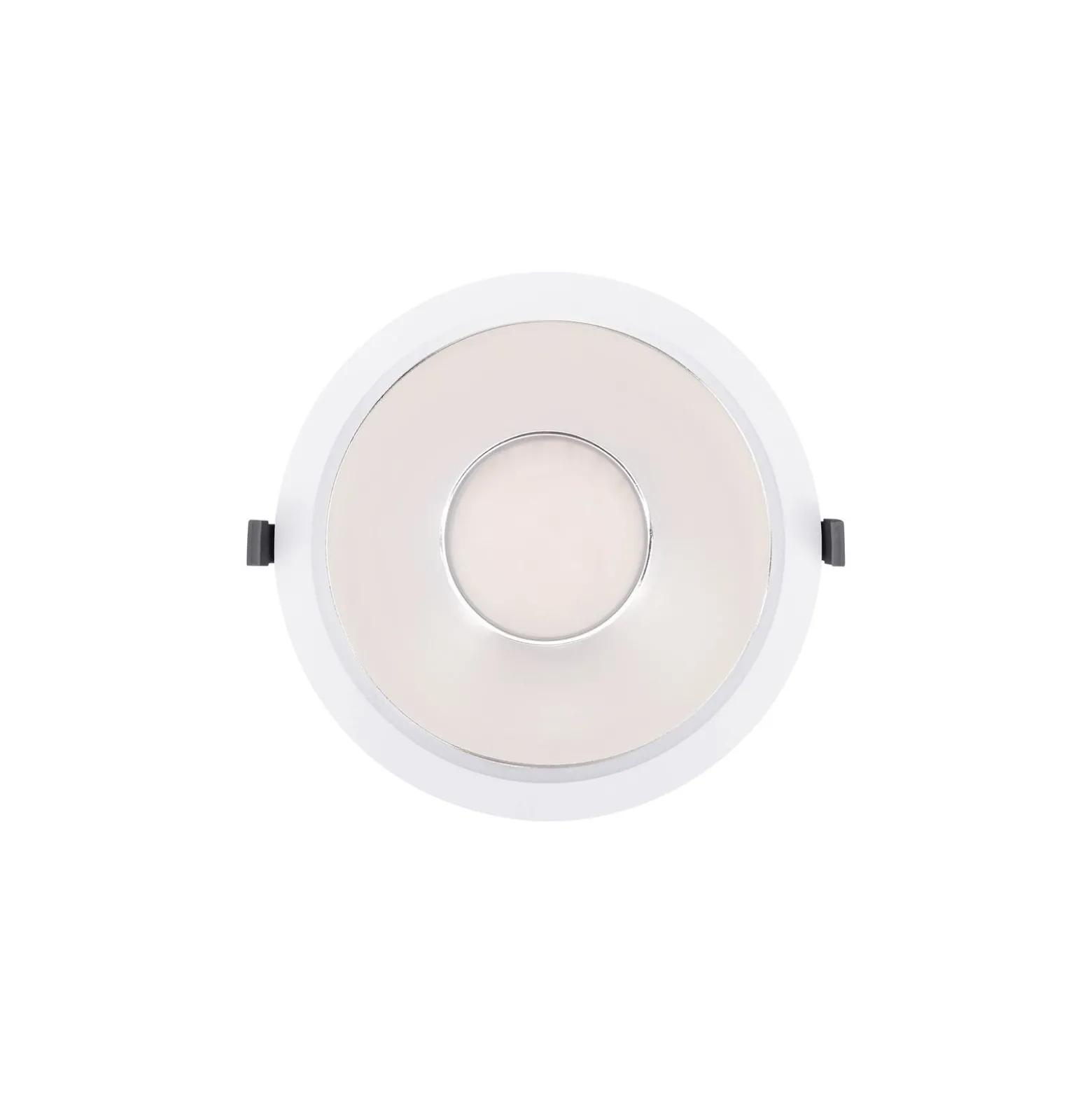 Ledvance LED Downlight Comfort High Efficiency D Aluminium Vit 25W 3625lm 55D - 840 Kallvit | 215mm - Utskärning 200mm - Dali Dimbar