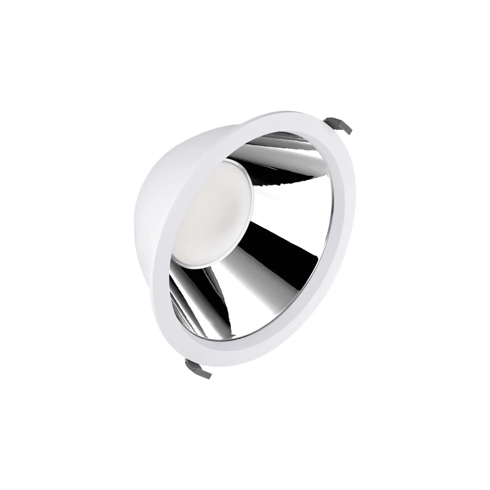 Ledvance LED Downlight Comfort Aluminium Vit 42W 5000lm 55D - 930-940 CCT | 265mm - Utskärning 250mm - IP44 - Bästa Färgåtergivning - UGR<19 - Zigbee Dimbar
