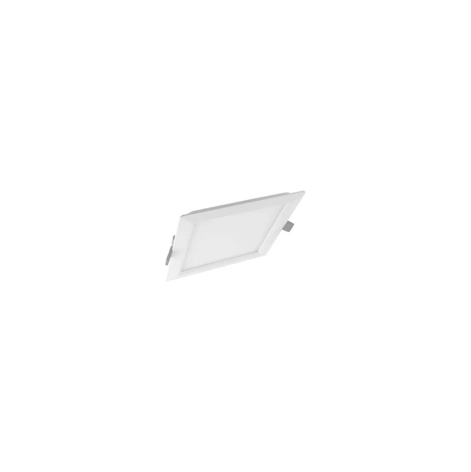 Ledvance LED Downlight Slim Fyrkant SQ105 6W 430lm 120D - 840 Kallvit