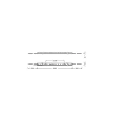 Ledvance LED-ljusslingor Performance 2000 78W 8050lm 24v - 830 Varm Vit | IP67 - 5M/10mm