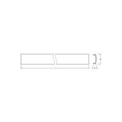 Ledvance LED-ljusslingor Profil Lock U-formad 100CM | Diffuse