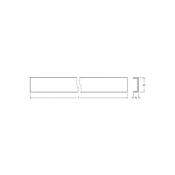 Ledvance LED-ljusslingor Profil Lock Wide U-formad 200CM | Diffuse