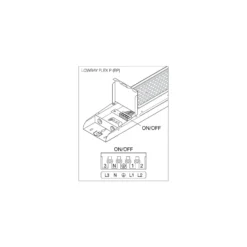 Ledvance LED Lowbay Flex Vit 140W 22000lm 60D - 840 Kallvit | IP66 - Dali Dimbar - Ersättare 400W