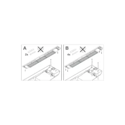 Ledvance LED Lowbay Flex Vit 140W 22000lm 120D - 840 Kallvit | IP66 - Ersättare 400W