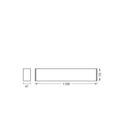 Ledvance LED Office Line Cuboid Tak Vit 30W 3500lm - 840 Kallvit | 3-Stegs Dimbar