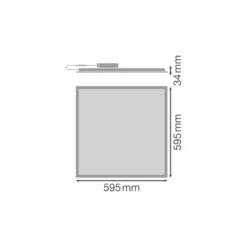 Ledvance LED Panel Compact 30W 4200lm - 840-865 CCT | 60x60cm - UGR <23