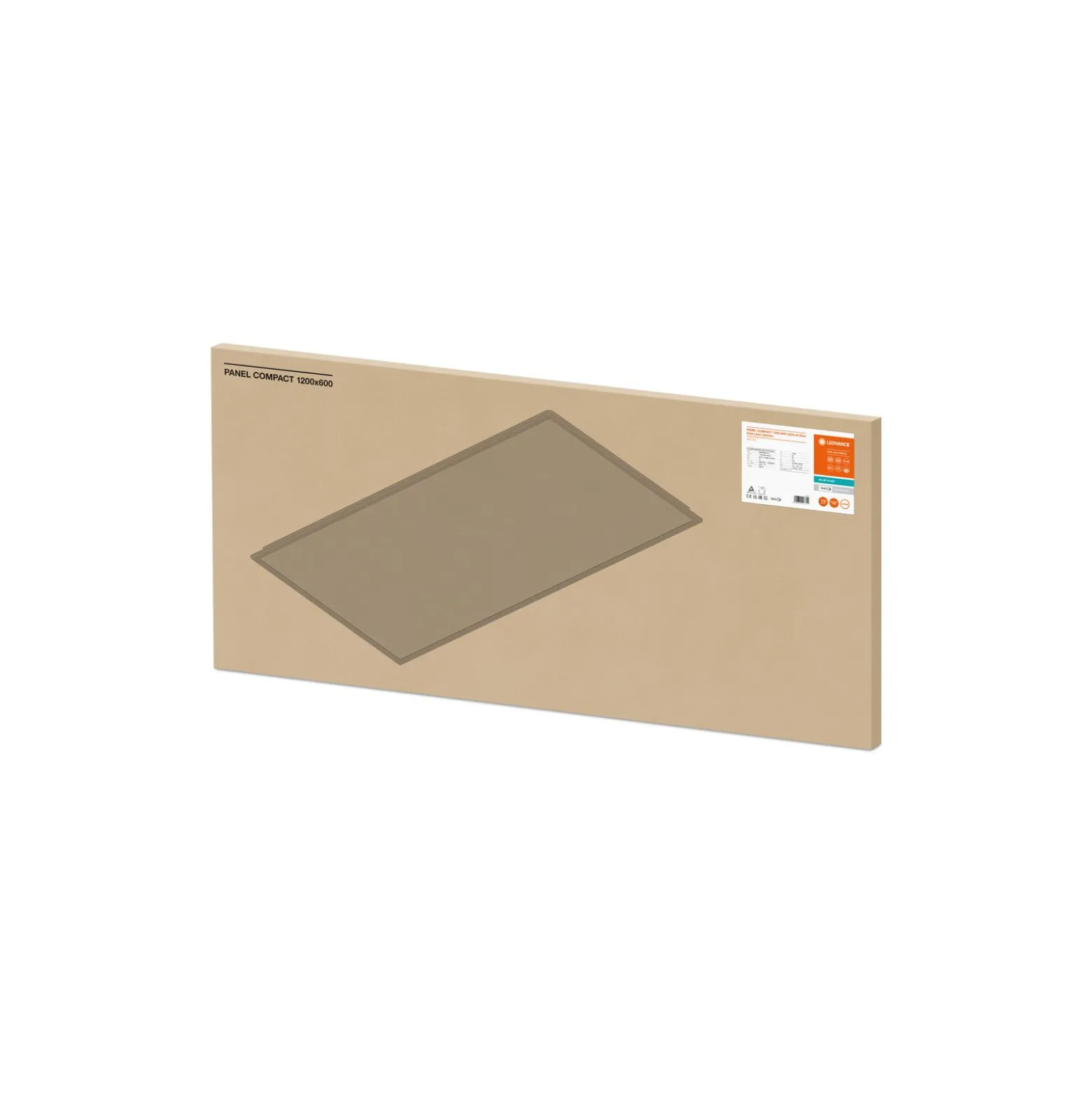 Ledvance LED Panel Compact 53W 5830lm - 840 Kallvit | 120x60cm - Dali Dimbar