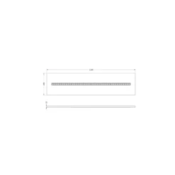 Ledvance LED Panel Indiviled 38W 4900lm - 940 Kallvit | 120x30cm - UGR <19 - Bästa Färgåtergivning - Dali Dimbar