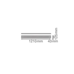 Ledvance LED Panel Linjär Indiviled Direct/indirect 12 54W 4250lm - 930 Varm Vit | 120x12cm - UGR <19 - Dali Dimbar