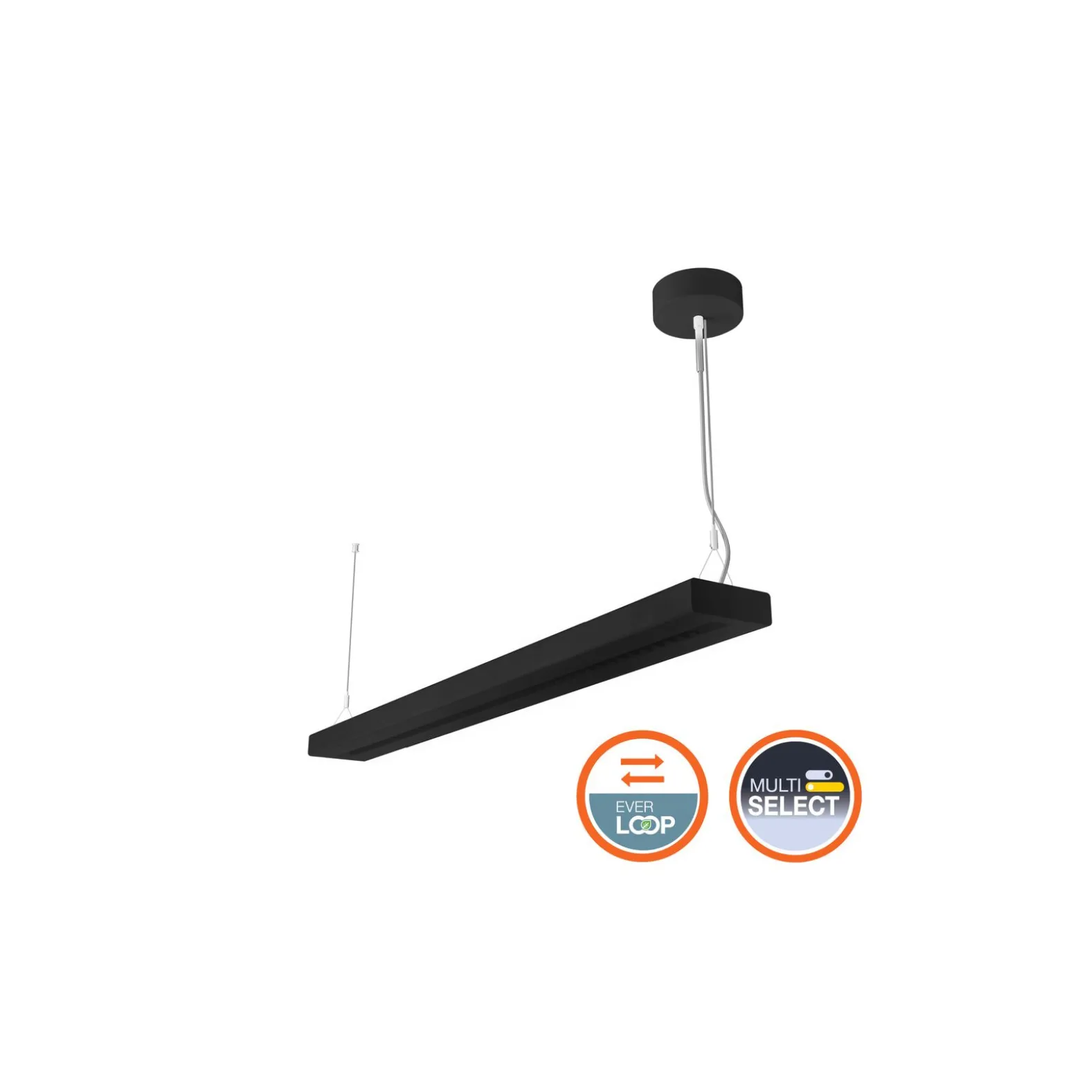 Ledvance LED Panel Linjär Indiviled Direct/indirect 12 55W 4500lm - 940 Kallvit | 120x12cm - UGR <19