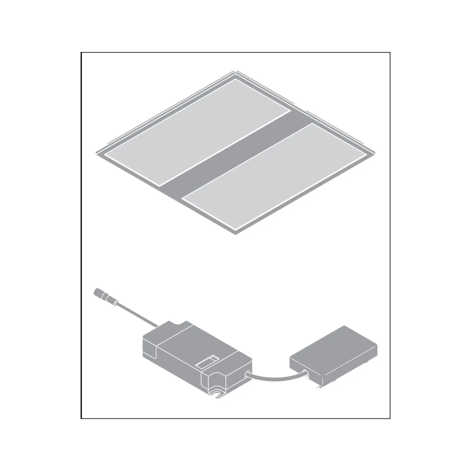 Ledvance LED Panel Protect 36W 5040lm - 840 Kallvit | 62.5x62.5cm - UGR <19 - Dali Dimbar