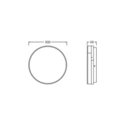 Ledvance LED Plafond Surface Disc Vit 21W 2520lm - 830-840 CCT | IP20