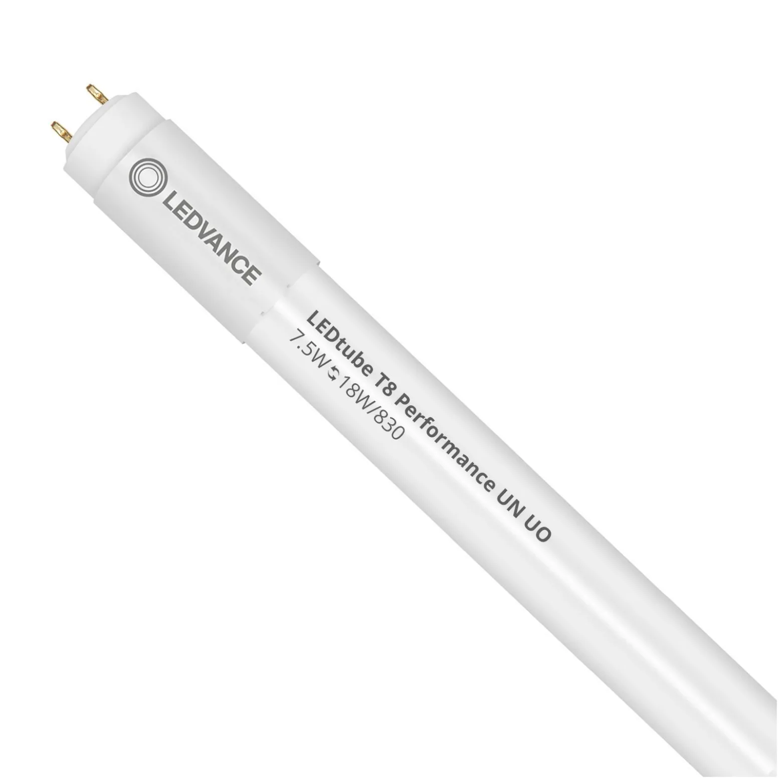 Ledvance LED Rör T8 Performance (UN) Ultra Output 7.5W 1000lm - 830 Varm Vit | 60cm - Ersättare 18W