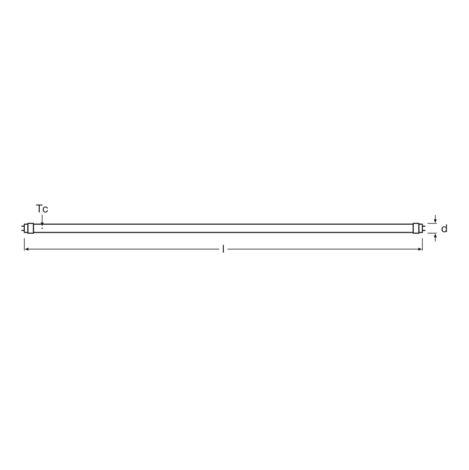 Ledvance LED Rör T8 Superior (EM/Mains) Ultra Output 14W 2600lm - 850 Kallvit | 120cm - Ersättare 36W
