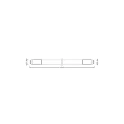 Ledvance LED Rör T8 Value (UN) High Output 24W 2550lm - 830 Varm Vit | 150cm - Ersättare 58W
