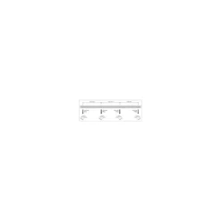 Ledvance LED Skensystem Trusys Flex Wallwasher Vit 35W 5700lm - 840 Kallvit | Dali Dimbar - Ersättare 2x58W