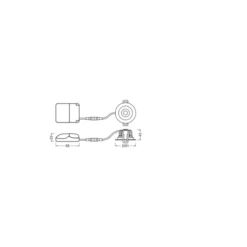 Ledvance LED Spot Adjust Aluminium Vit 8W 640lm 36D - 927 Extra Varm Vit | Utskärning 68mm - IP20 - Bästa färgåtergivning - Dimbar