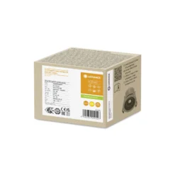 Ledvance LED Spot Fire Rated Aluminium Svart 8W 640lm 36D - 927 Extra Varm Vit | Utskärning 68mm - IP65 - Bästa färgåtergivning - Dimbar