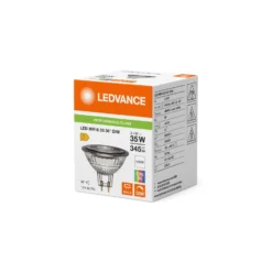 Ledvance LED Spot GU5.3 MR16 3.4W 345lm 36D - 940 Kallvit | Bästa Färgåtergivning - Dimbar - Ersättare 35W